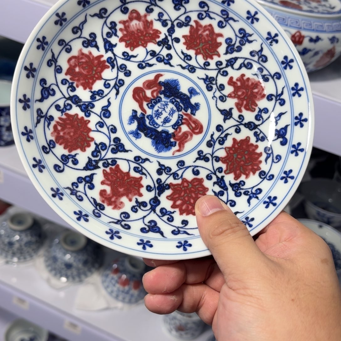 摆件瓷瓷言所老曹甄选好瓷微瑕