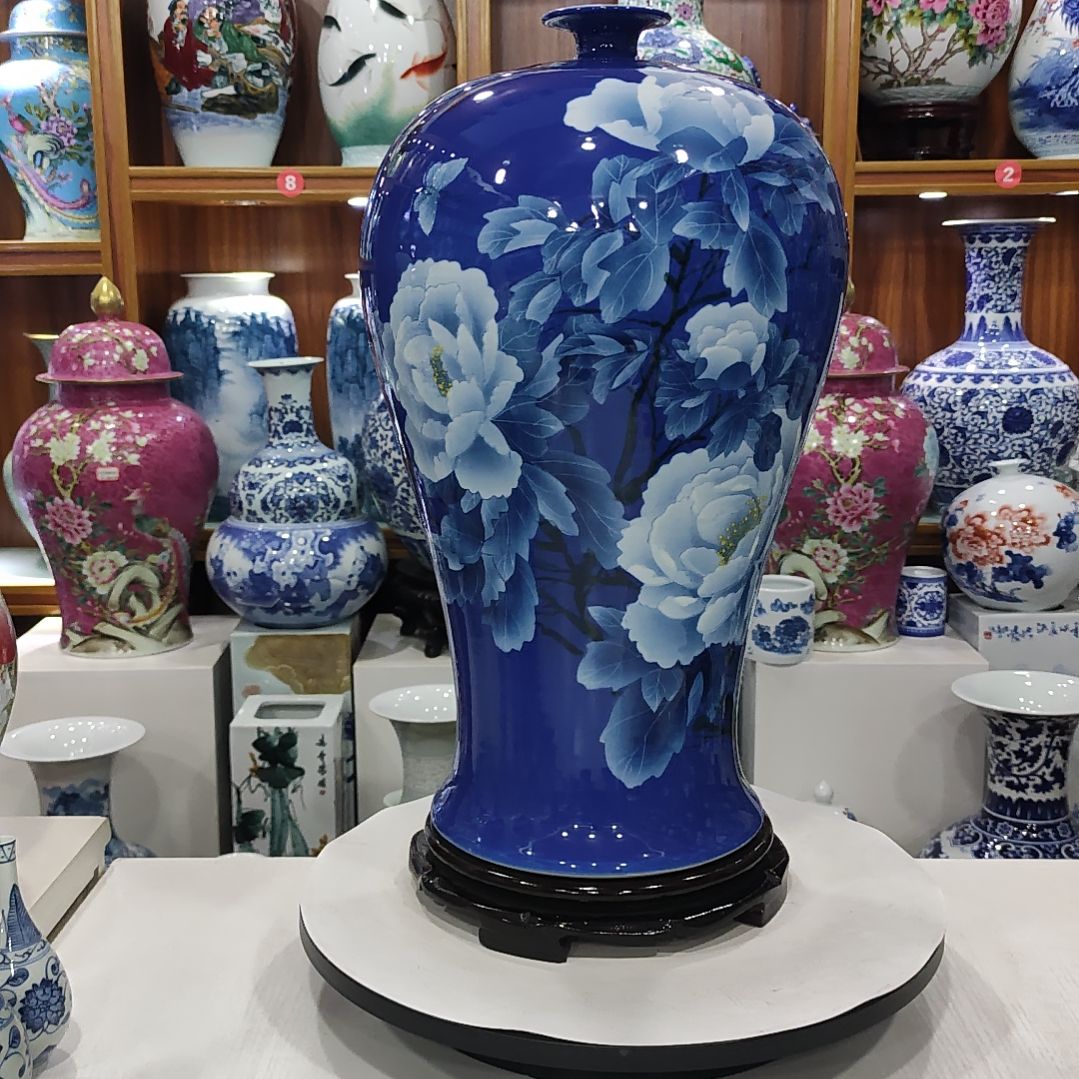 瓷片景德镇陶瓷花瓶