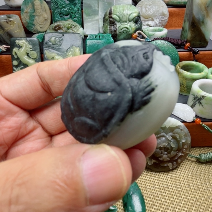 未镶嵌独山玉珠宝半成品