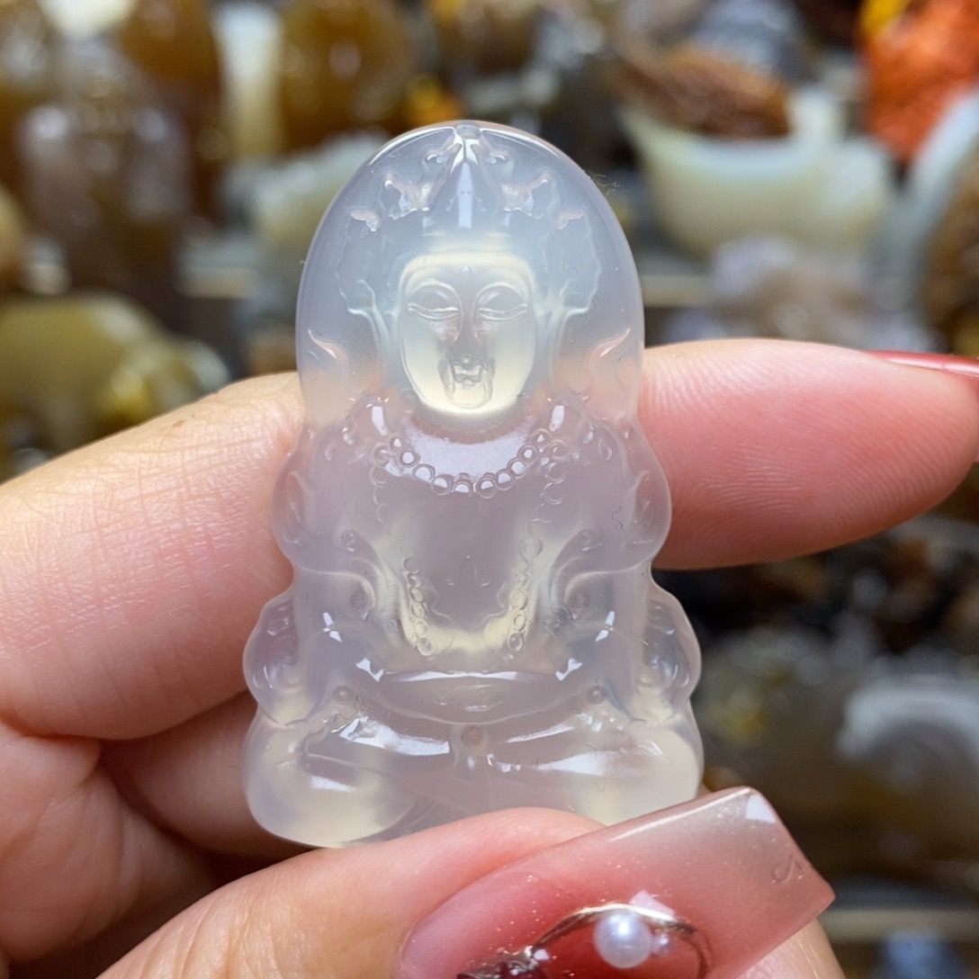 玛瑙/玉髓挂件未镶嵌