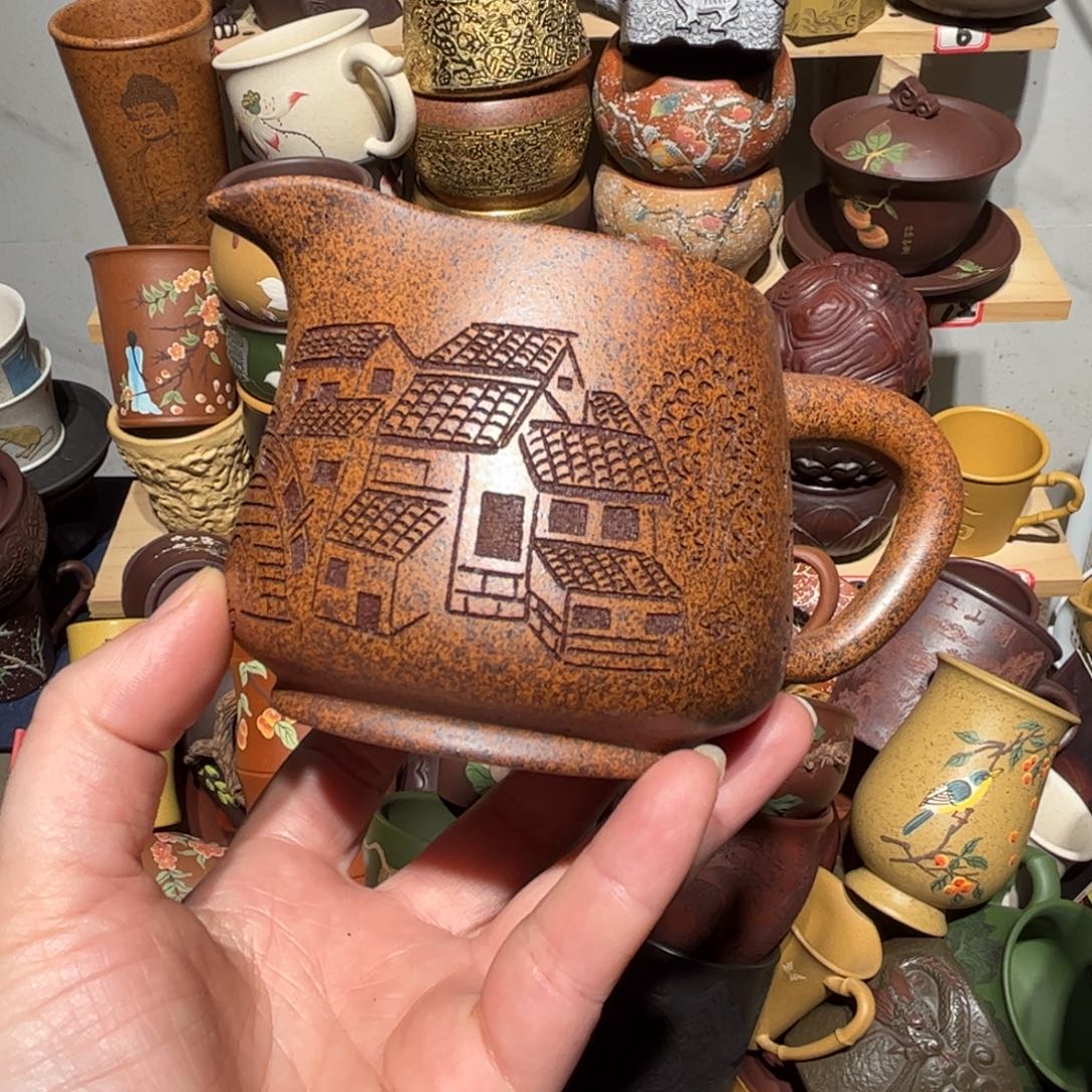 紫砂茶杯宜兴紫砂主人杯