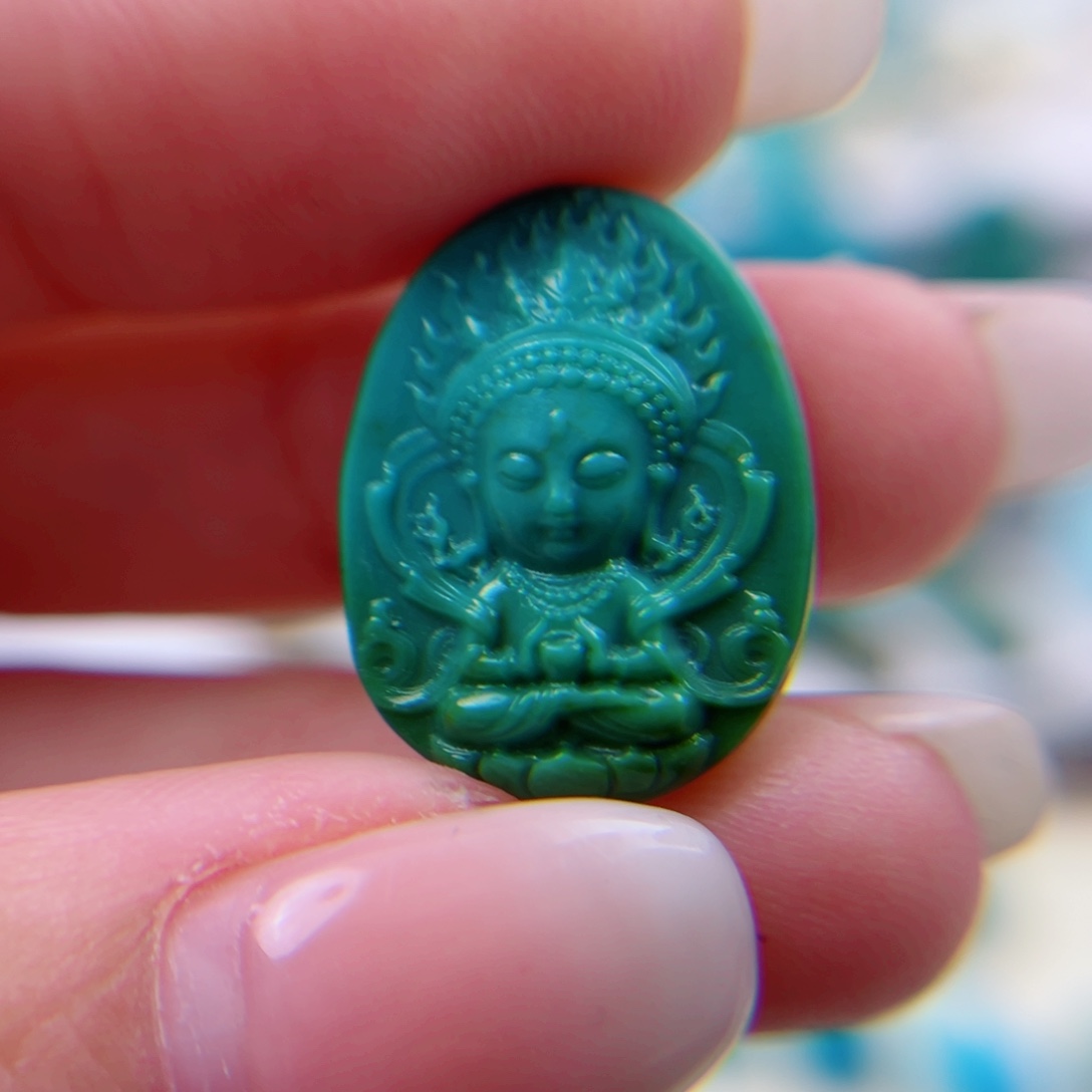 绿松石未镶嵌原矿