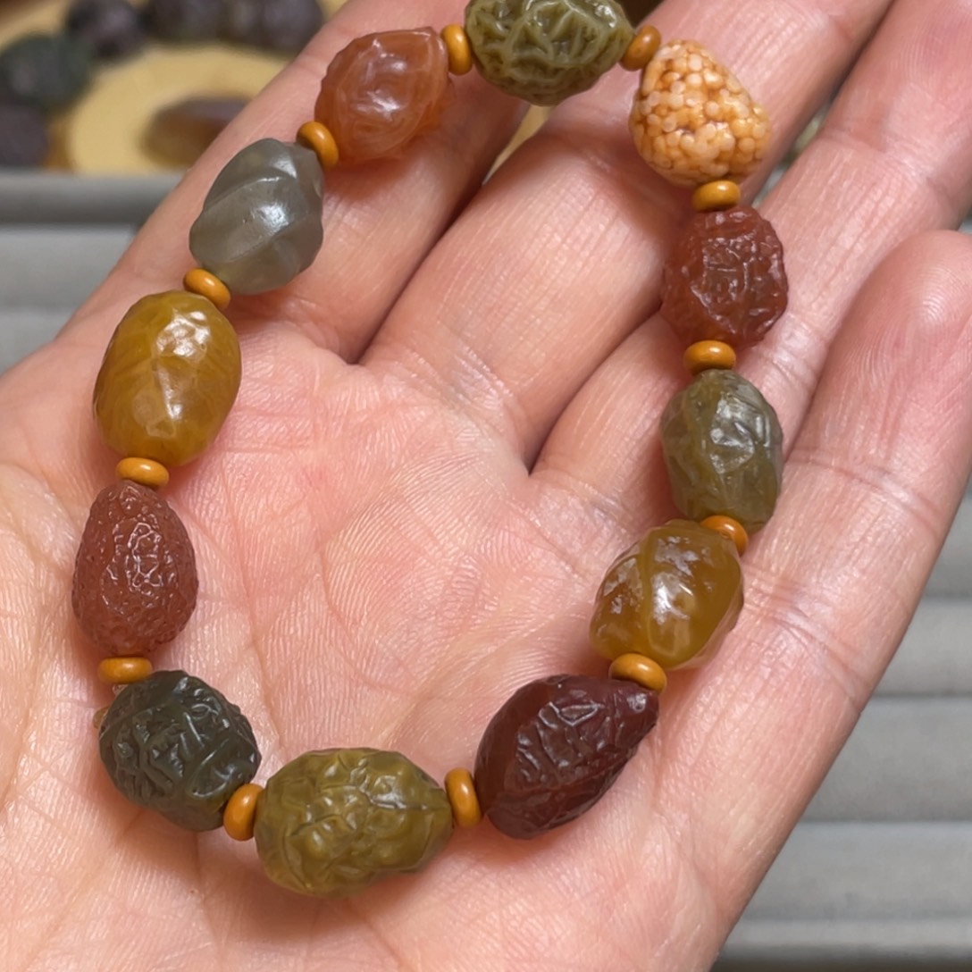 大理石非金属经脉手串