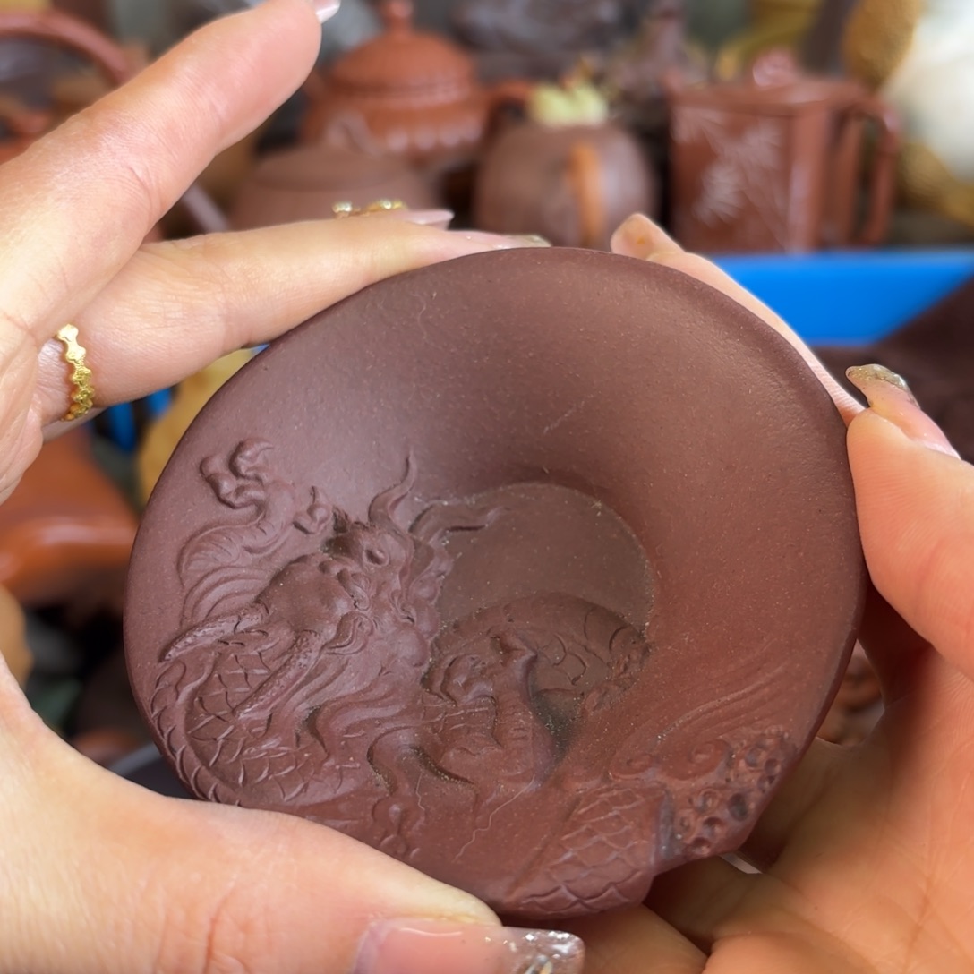 紫砂茶盘微瑕尾货听清再拍