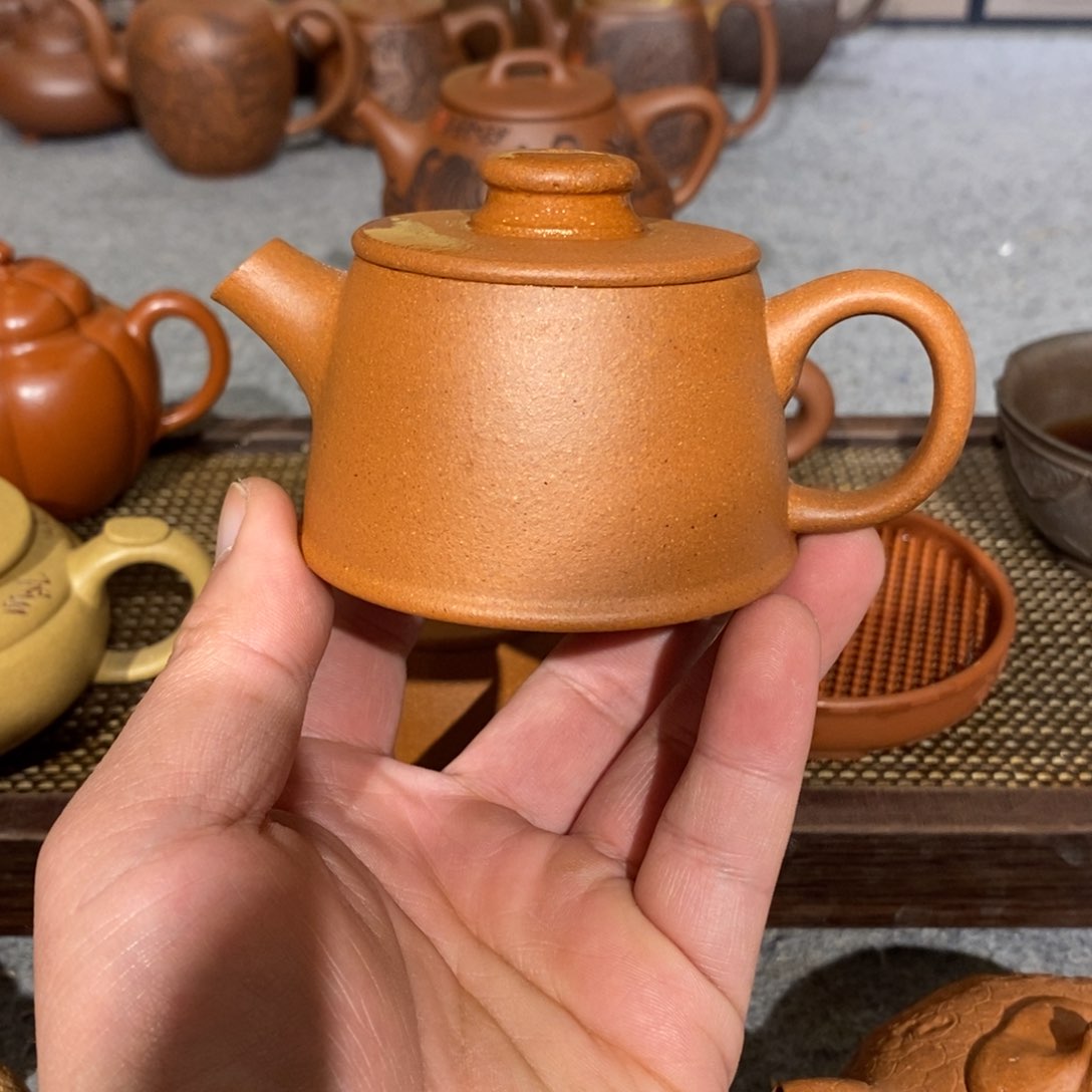 紫砂茶壶无添加降坡泥炮嘴125cc