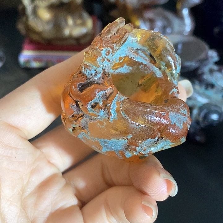 紫金钵盂菩提吊坠竹***！