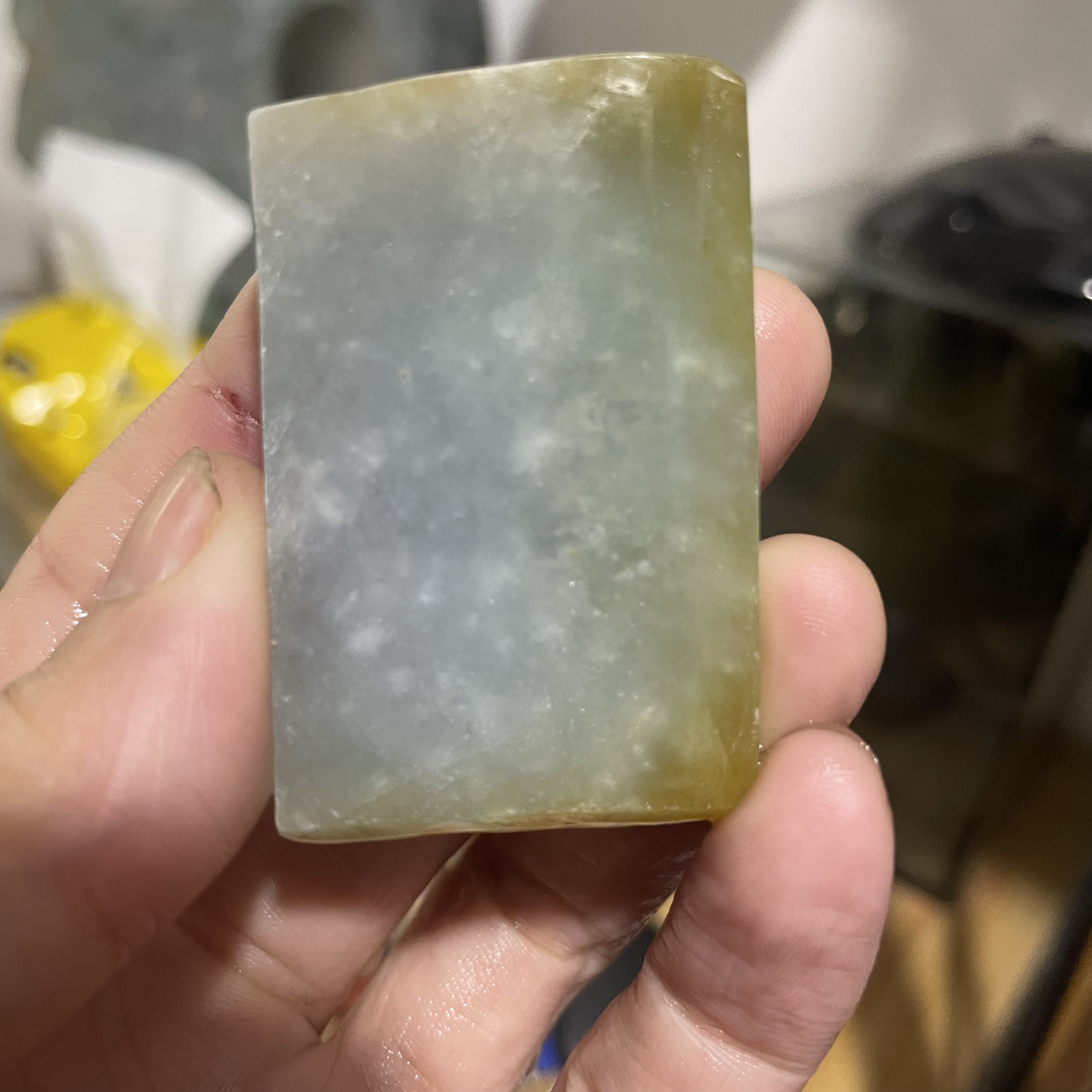 翡翠片料 未加工