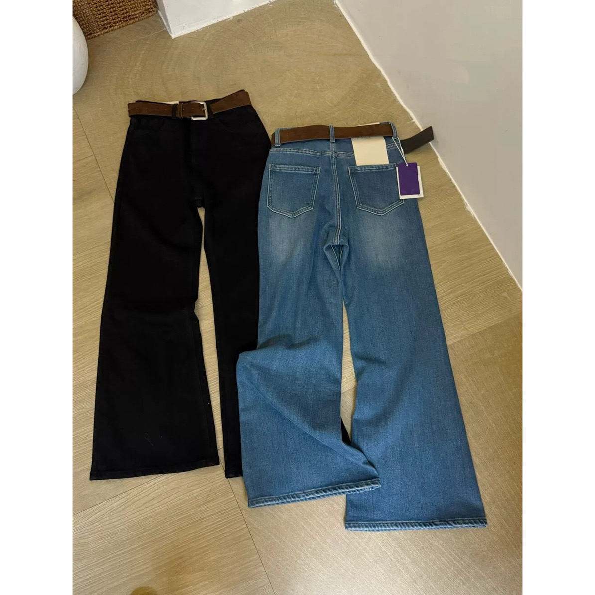 8721韩版时尚休闲百搭牛仔裤95