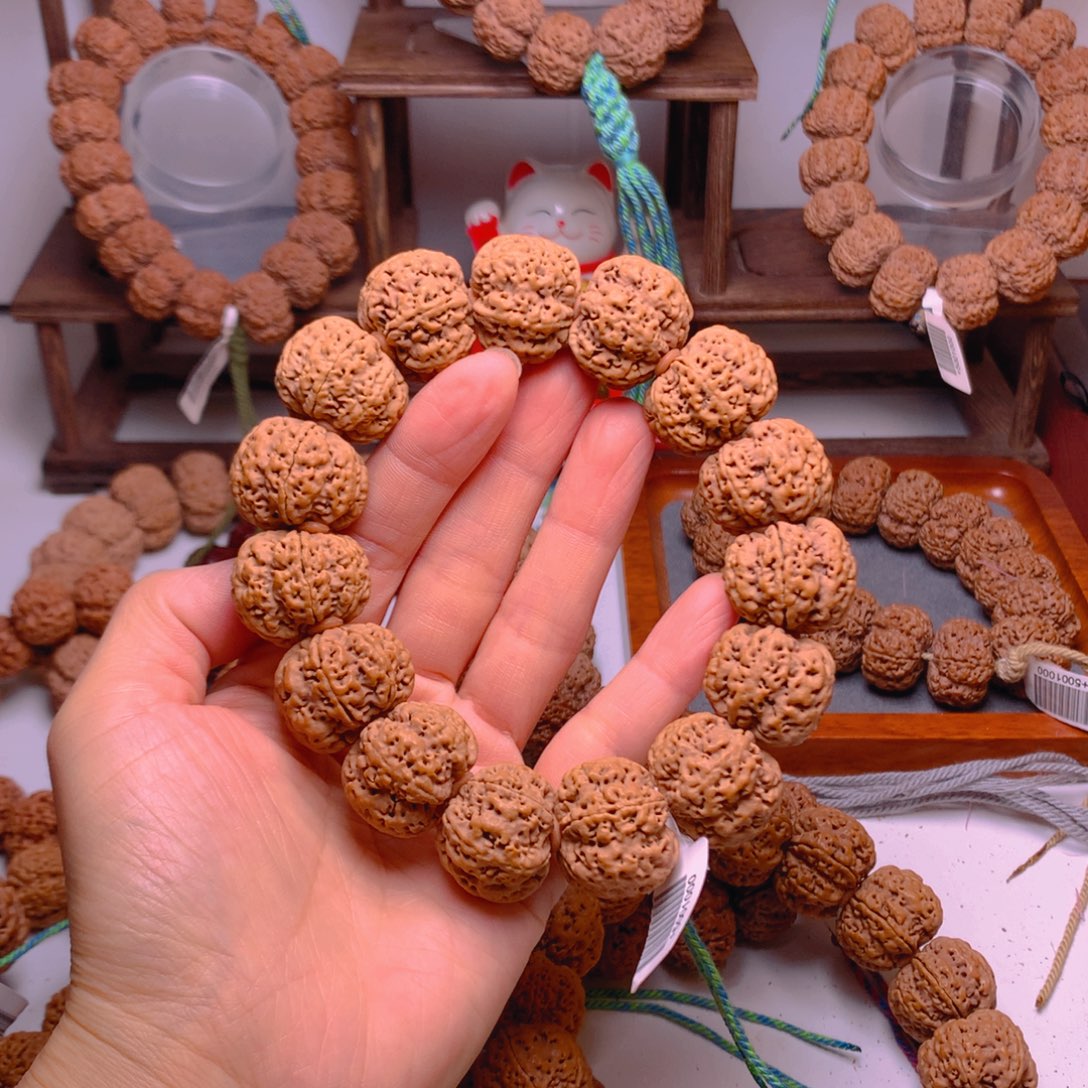 手串金刚菩提金刚菩提6瓣雪花扇面微裂断齿正常介意勿拍