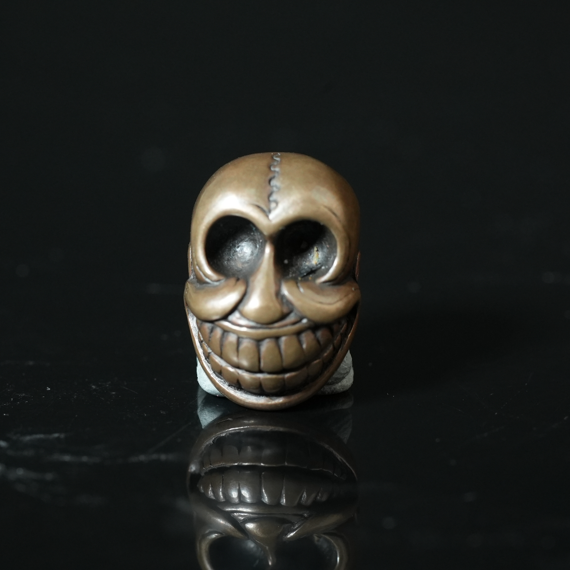 二十世纪尸陀林铜挂件【古珠精选】AAJJ241007005