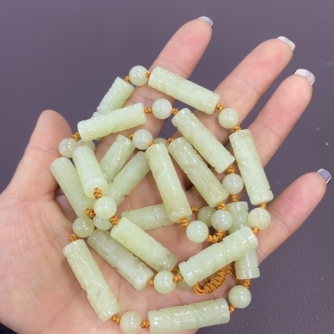 【闪购商品】岫岩老玉（透闪石质玉）颈饰未镶嵌客*人