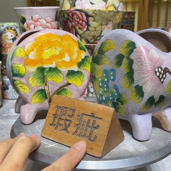 景德镇艺术手绘作品