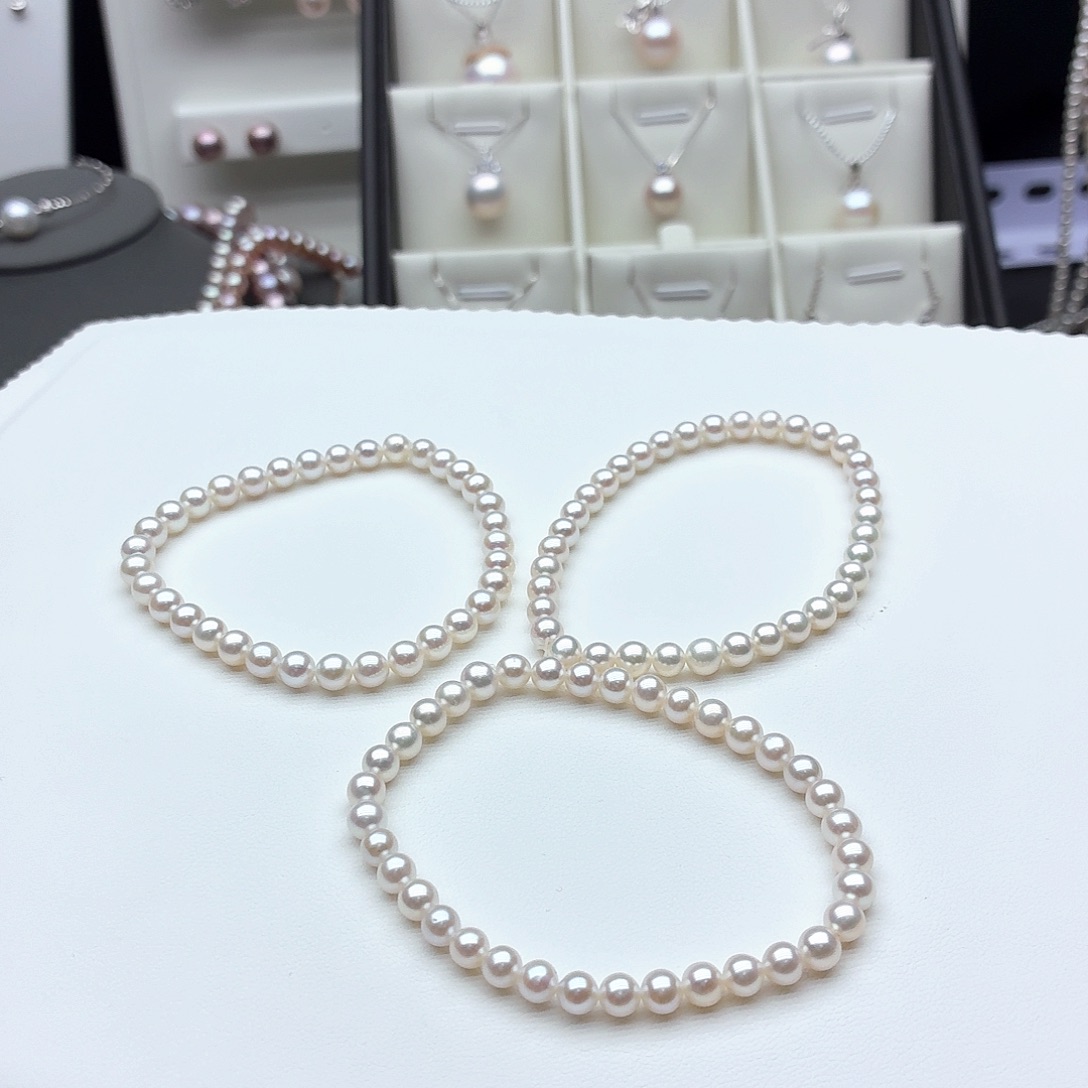 无非金属珍珠手链