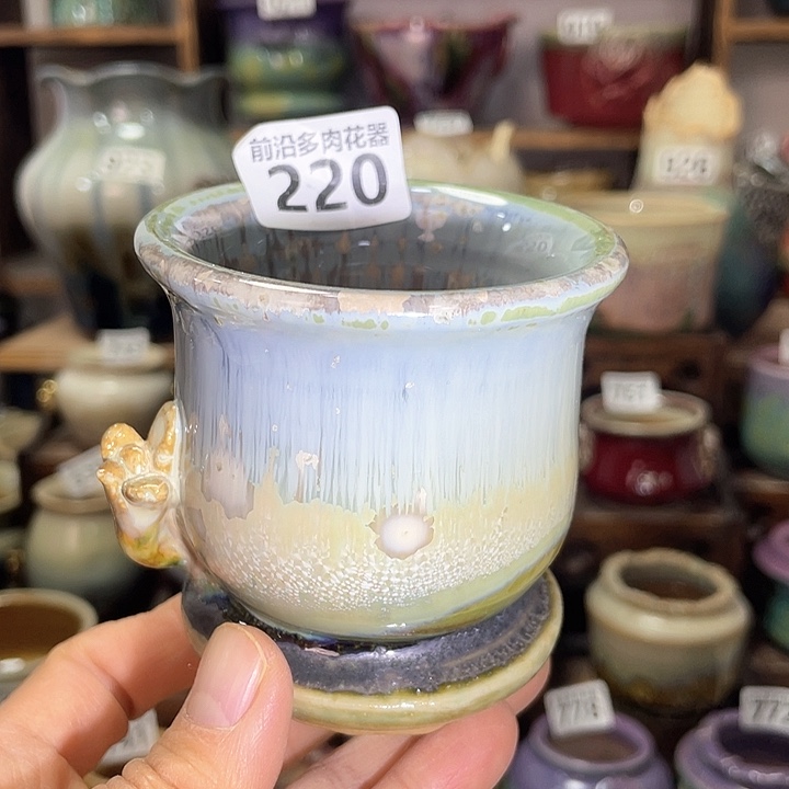 红陶内口径7高度8