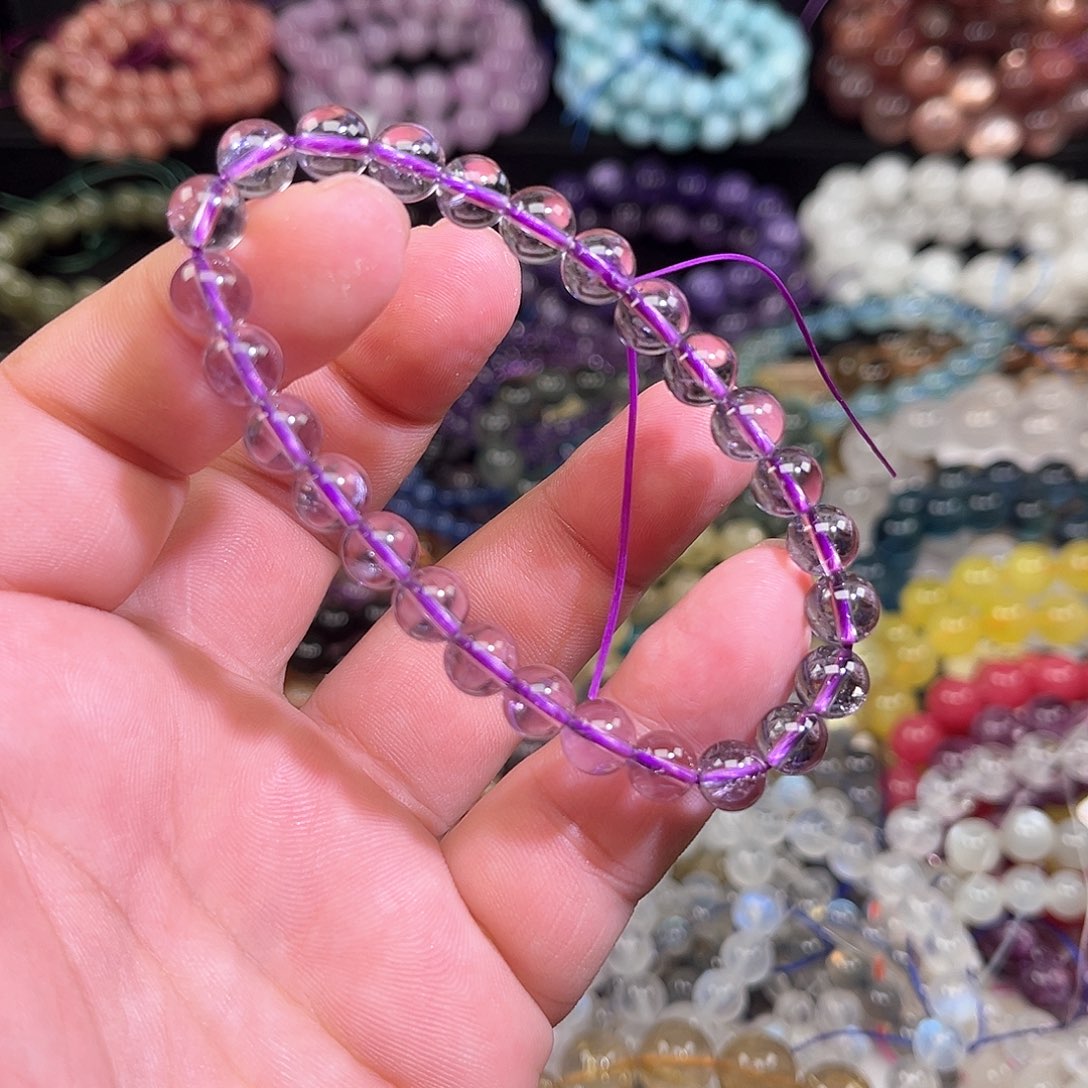 水晶手串未镶嵌天然水晶未镶嵌