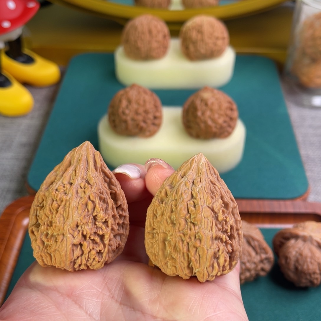 文玩核桃吊坠35塔尖全品