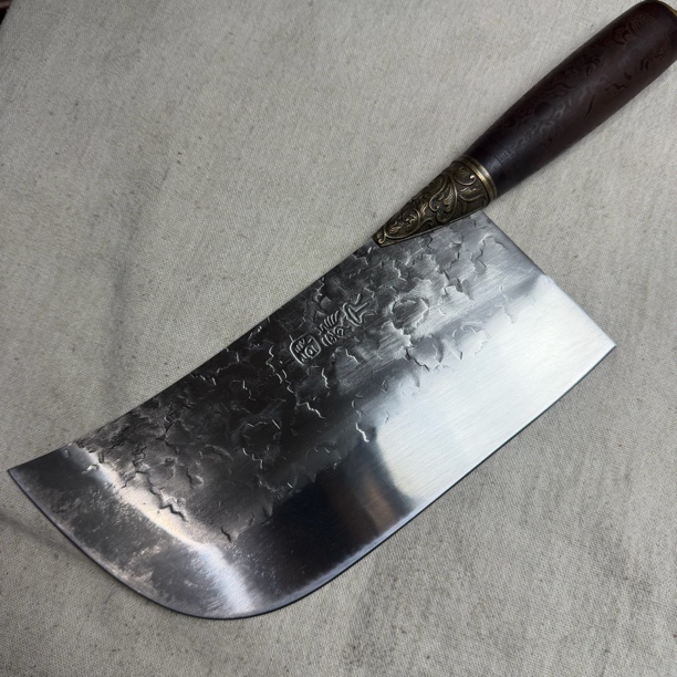 217 龙泉昊天宝剑高锰钢一体锻打屠龙刀木柄未开刃