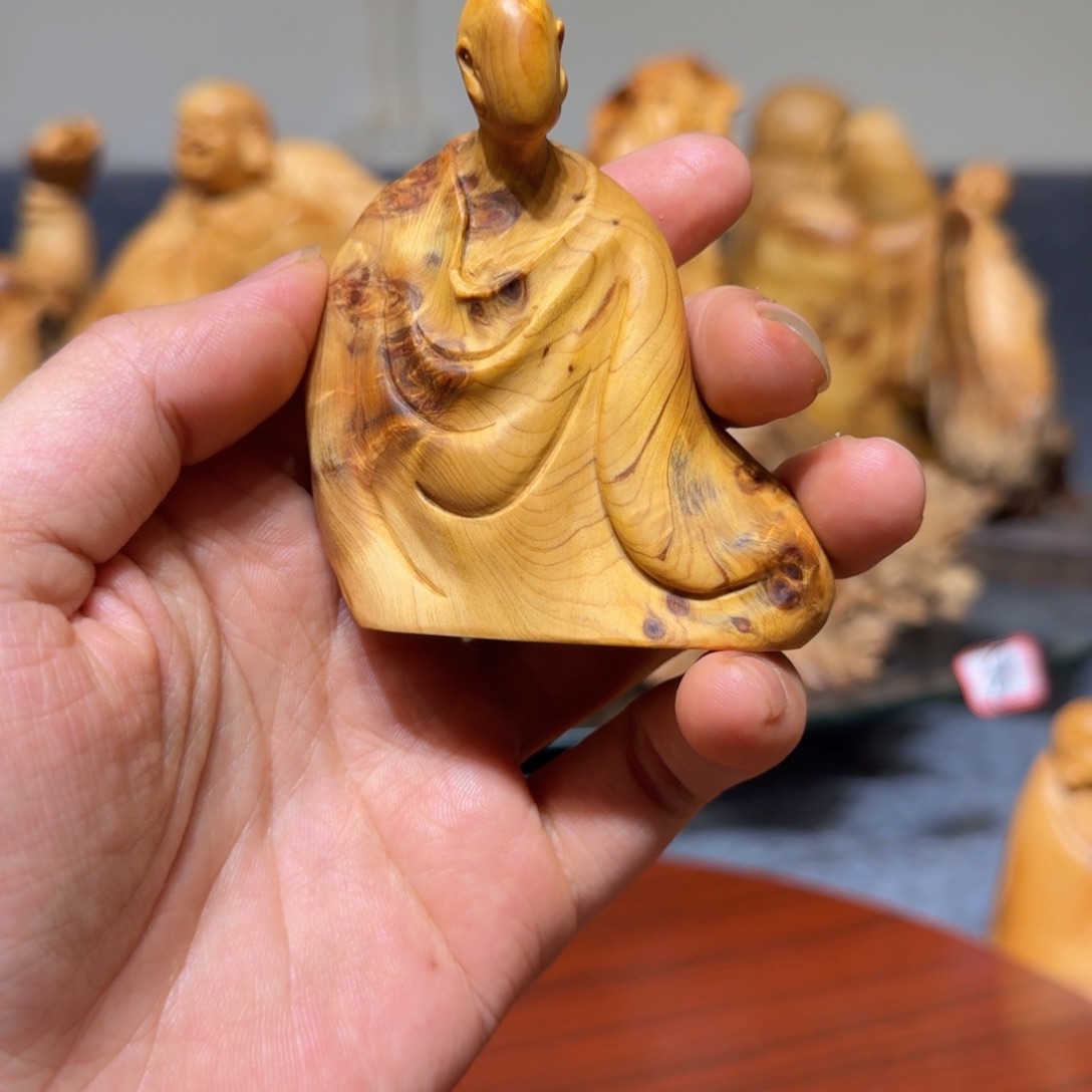 柏木（崖柏）崖柏手把件摆件