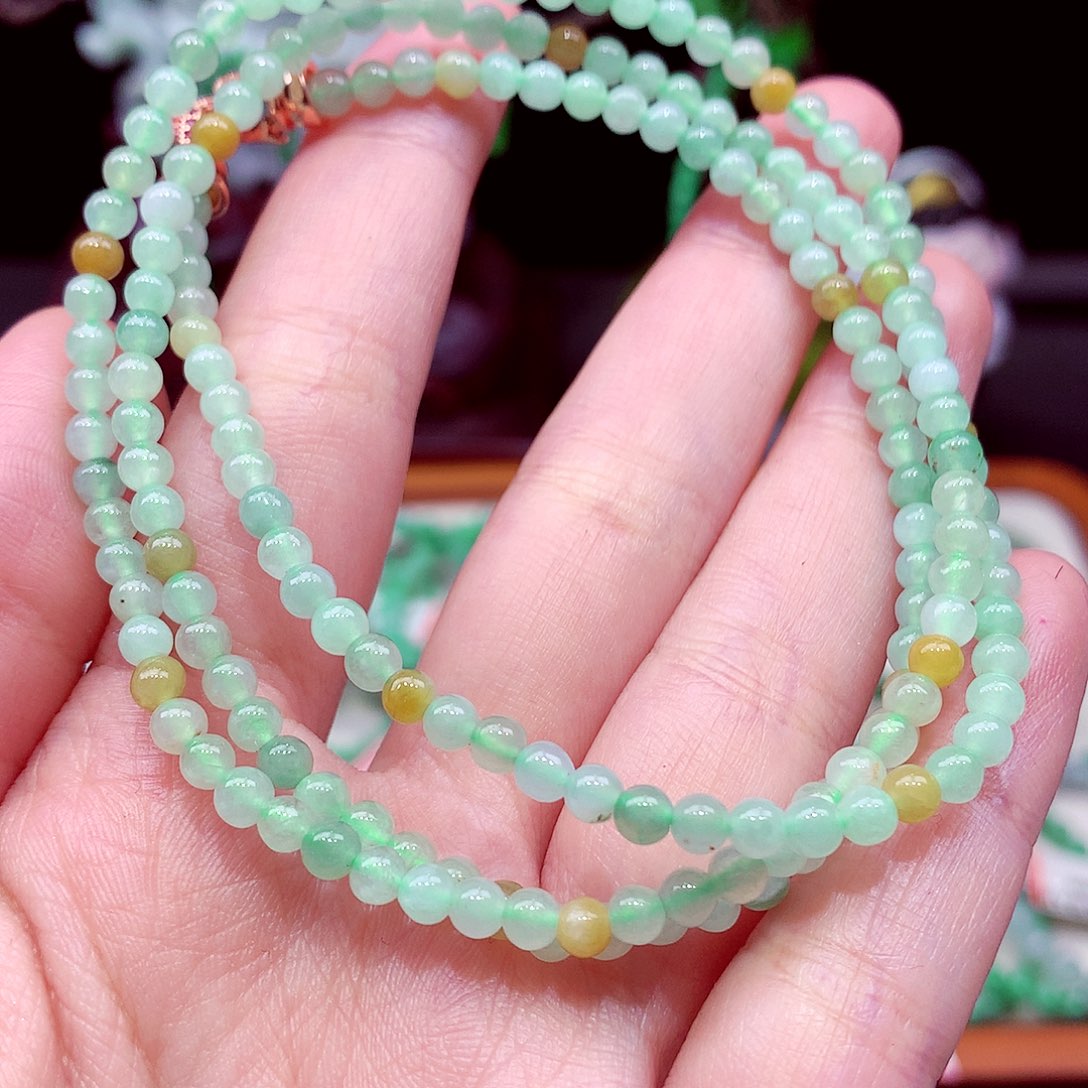 未镶嵌手链翡翠翡翠