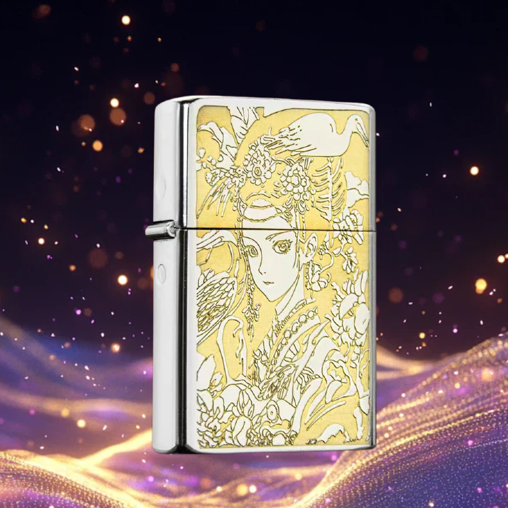 ZORRO  白镍 古典美人 典藏 创意打火机