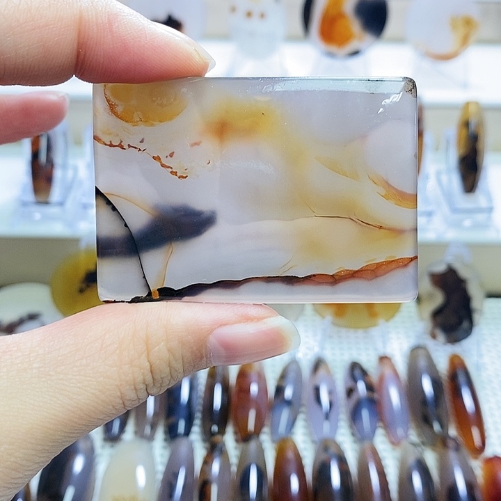 玛瑙/玉髓吊坠(不含链)未镶嵌