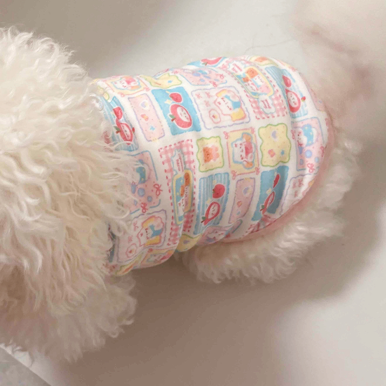 【小型犬吊带】比熊小型犬纯棉吊带-选布自制No退No换（乱拍随便发）