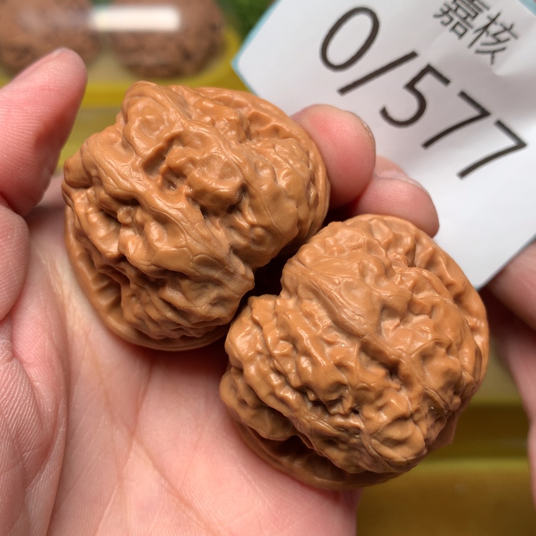 文玩核桃把件肌肉开背蛙40