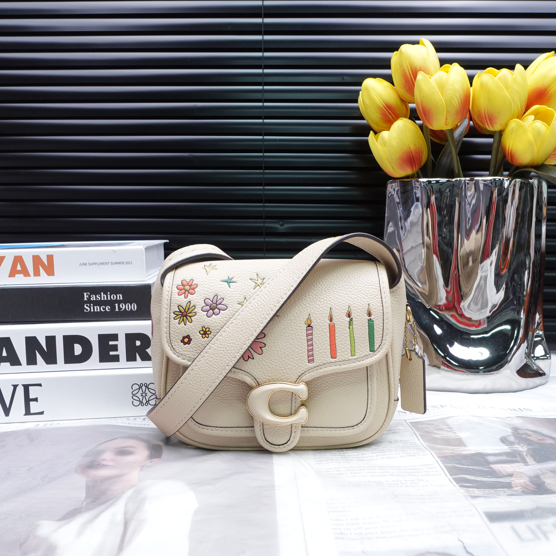 95新 COACH/蔻驰 单肩包/T10324855