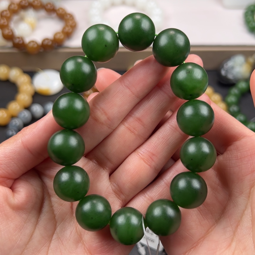 和田玉手链未镶嵌