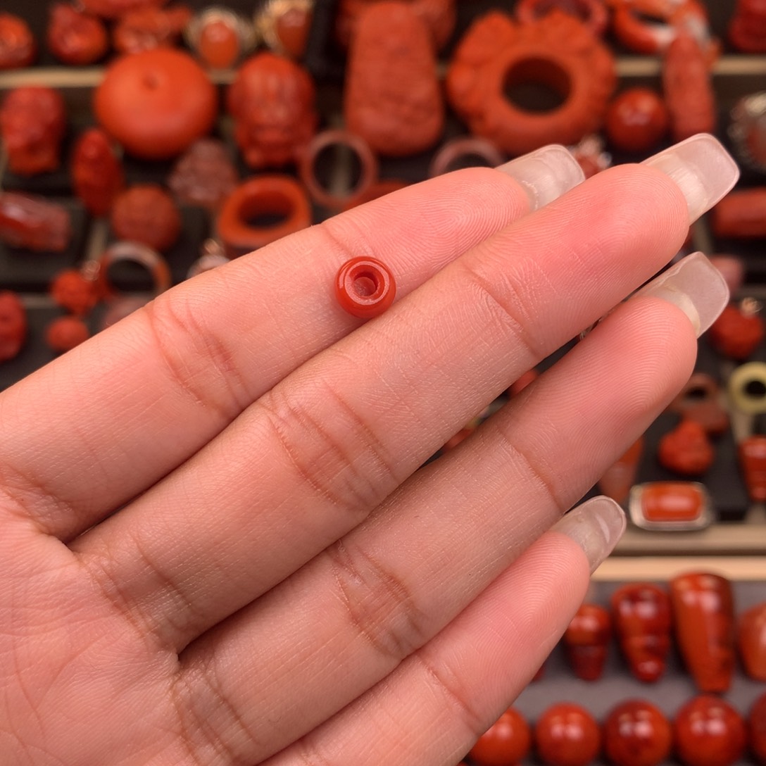 南红玛瑙未镶嵌卡环7