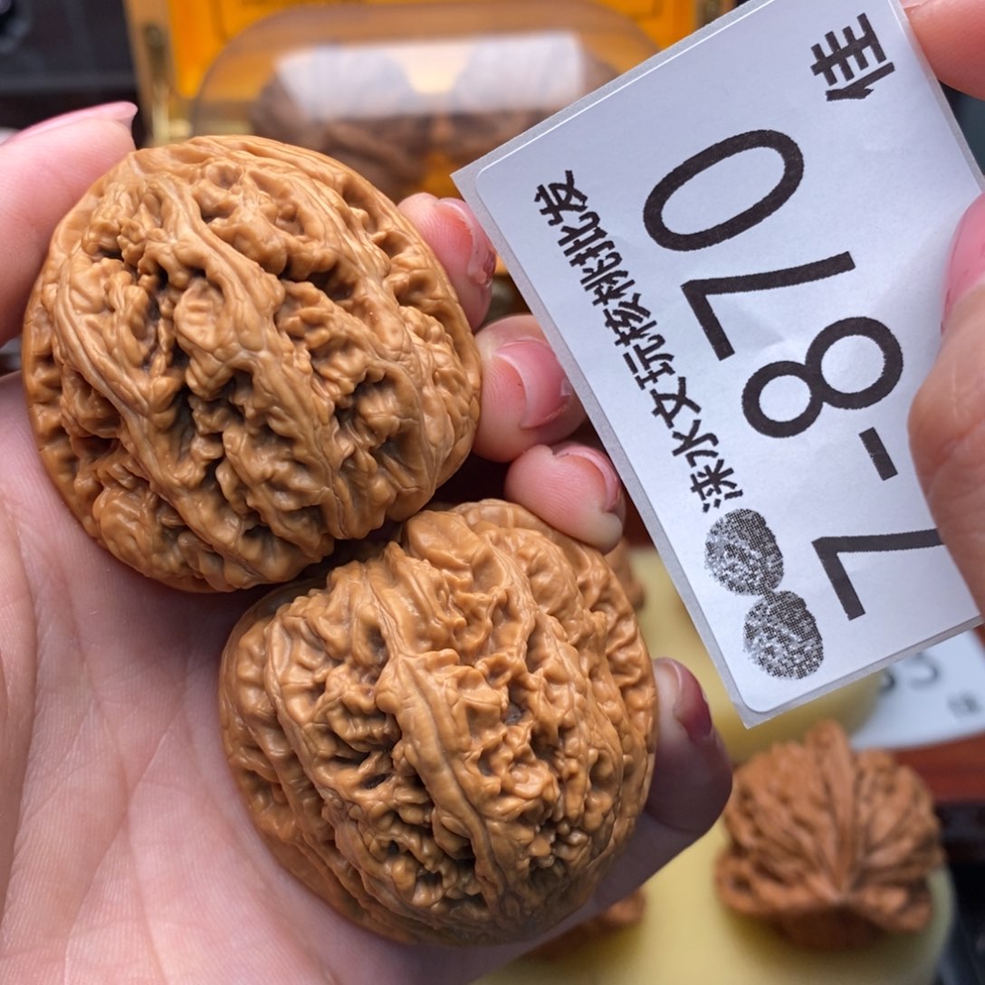 文玩核桃把件43粗筋