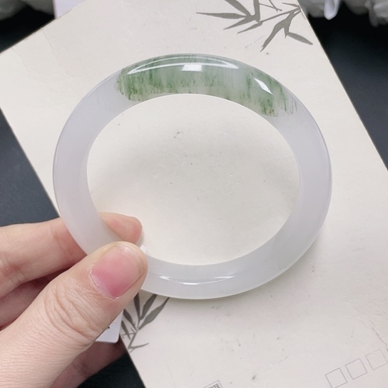 石英质玉手镯未镶嵌开**天56