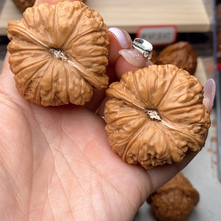 核桃把件南瓜墩核桃