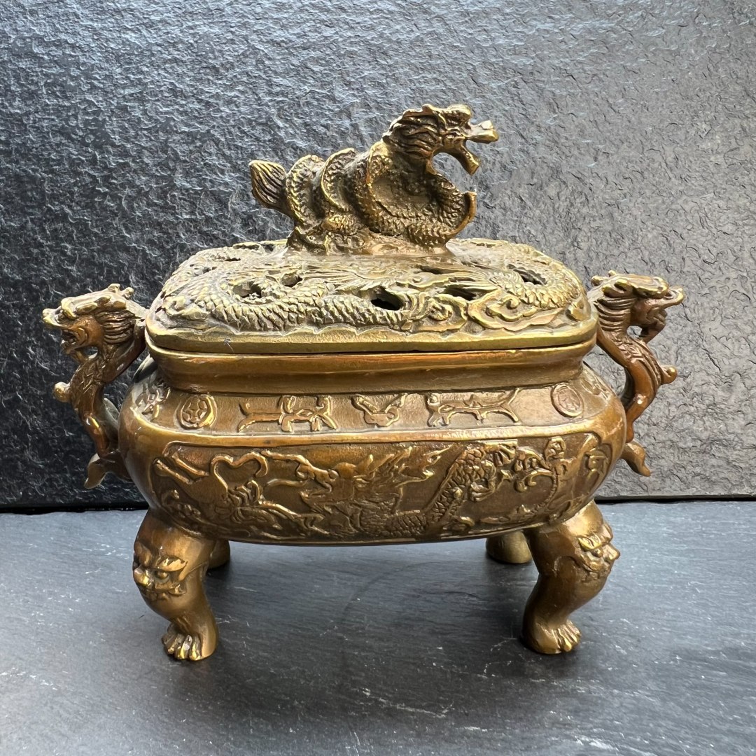 xl玲集甄选复古香炉摆件