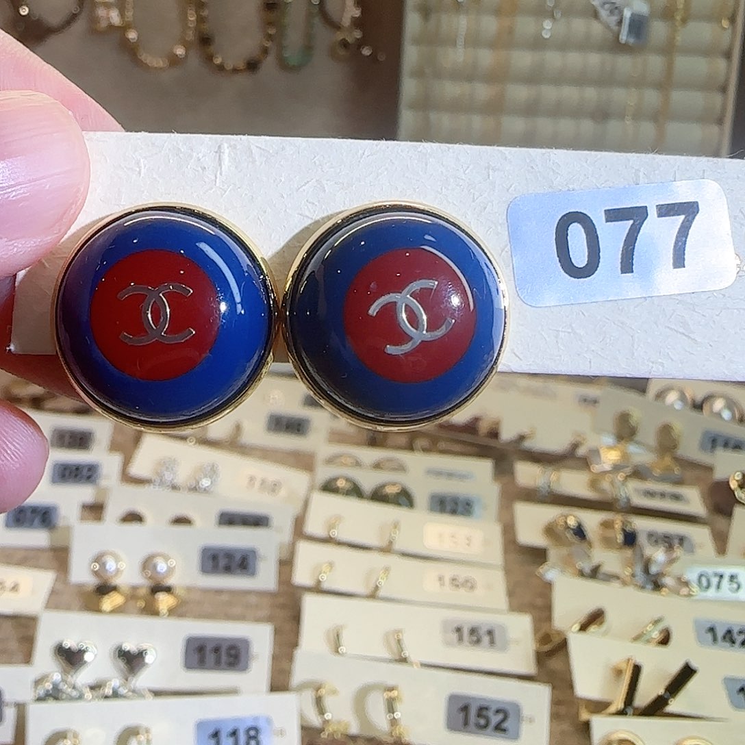 仿珍珠铜合金合金耳钉