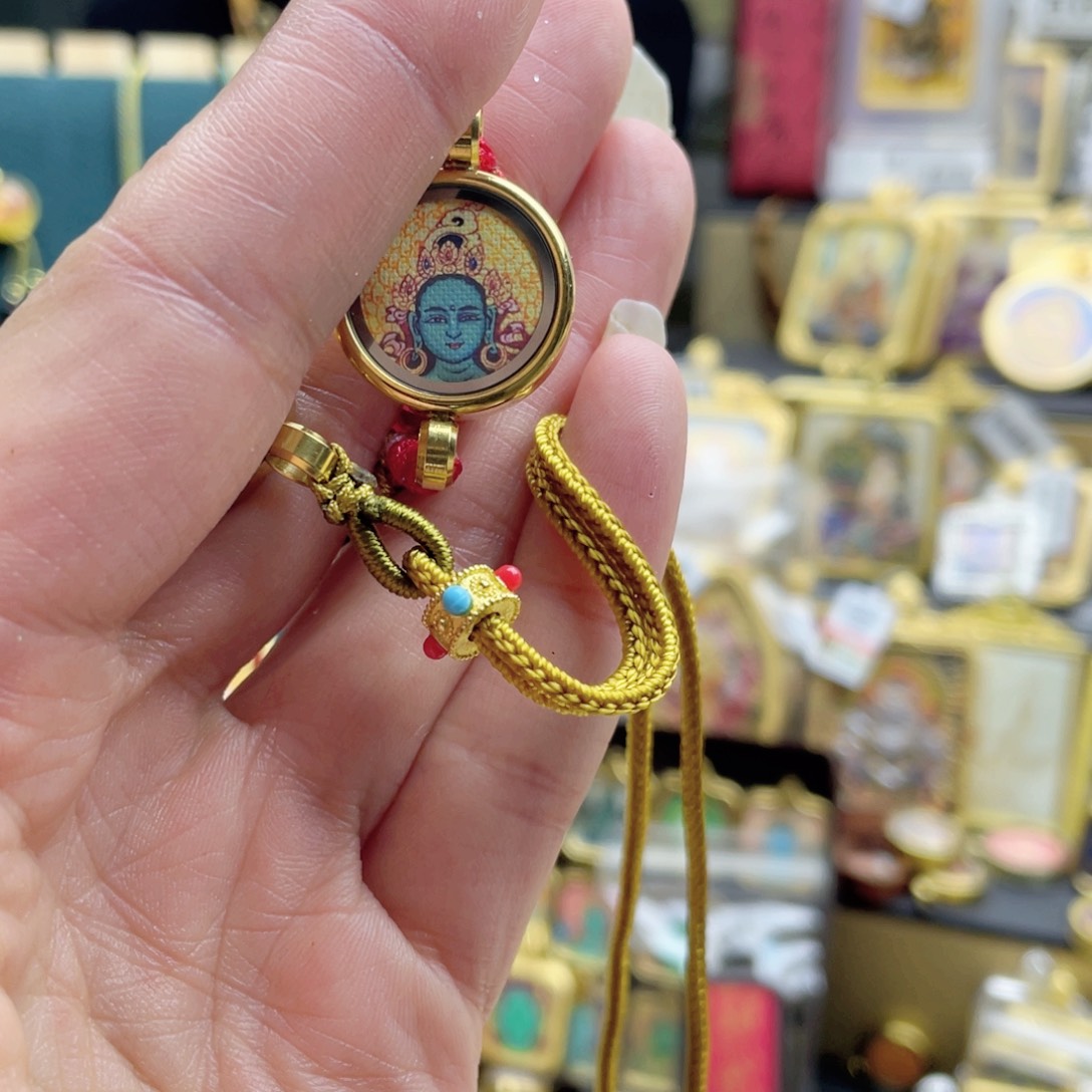 徐***亮铜铁合金类唐卡的制作方法和技巧第二