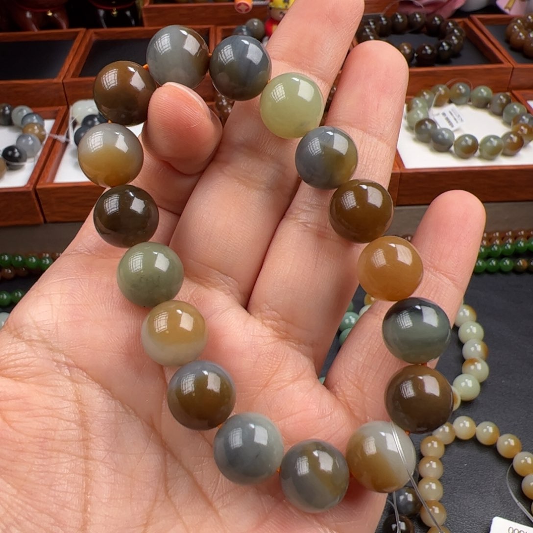 和田玉手链未镶嵌