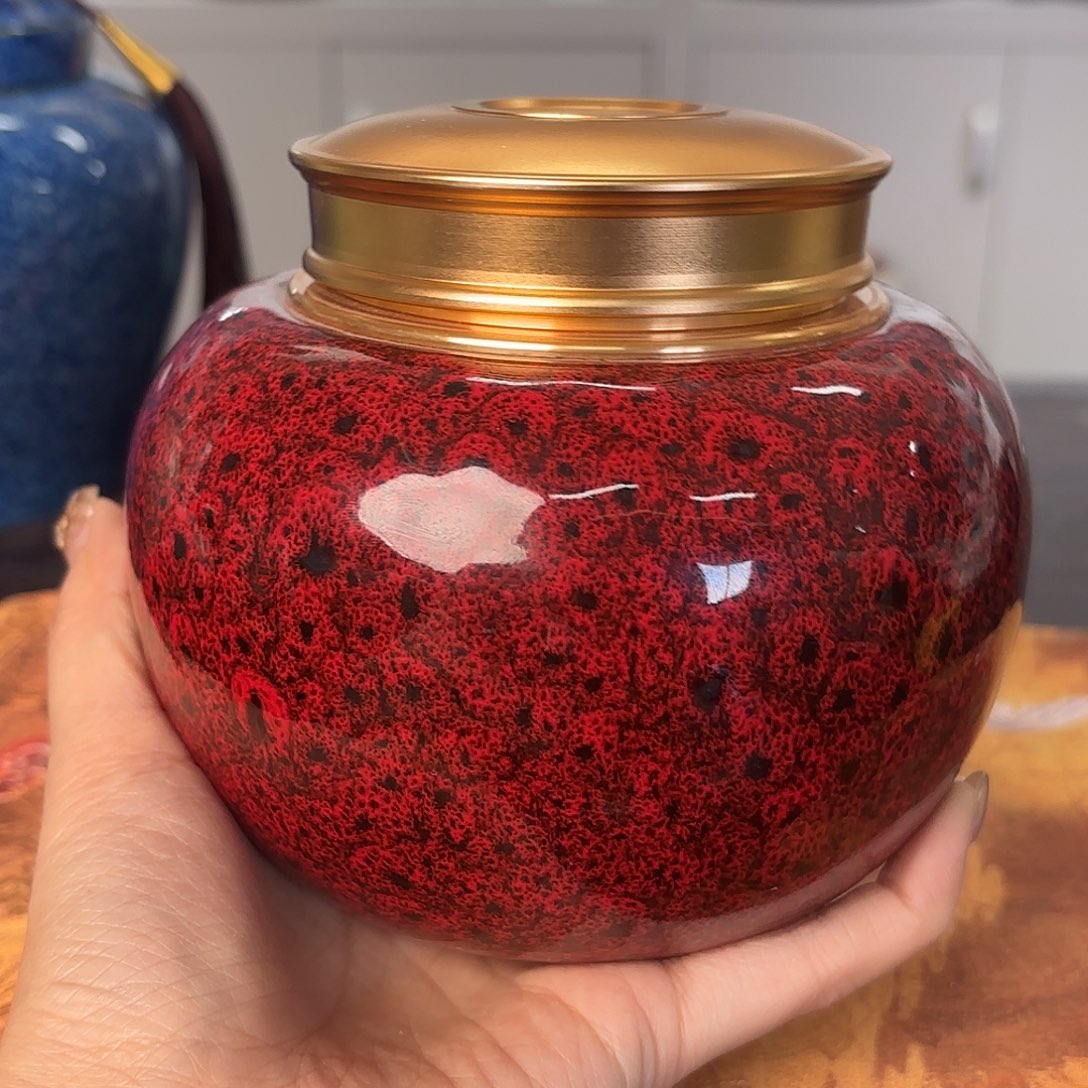 龙泉云间青瓷小米茶器