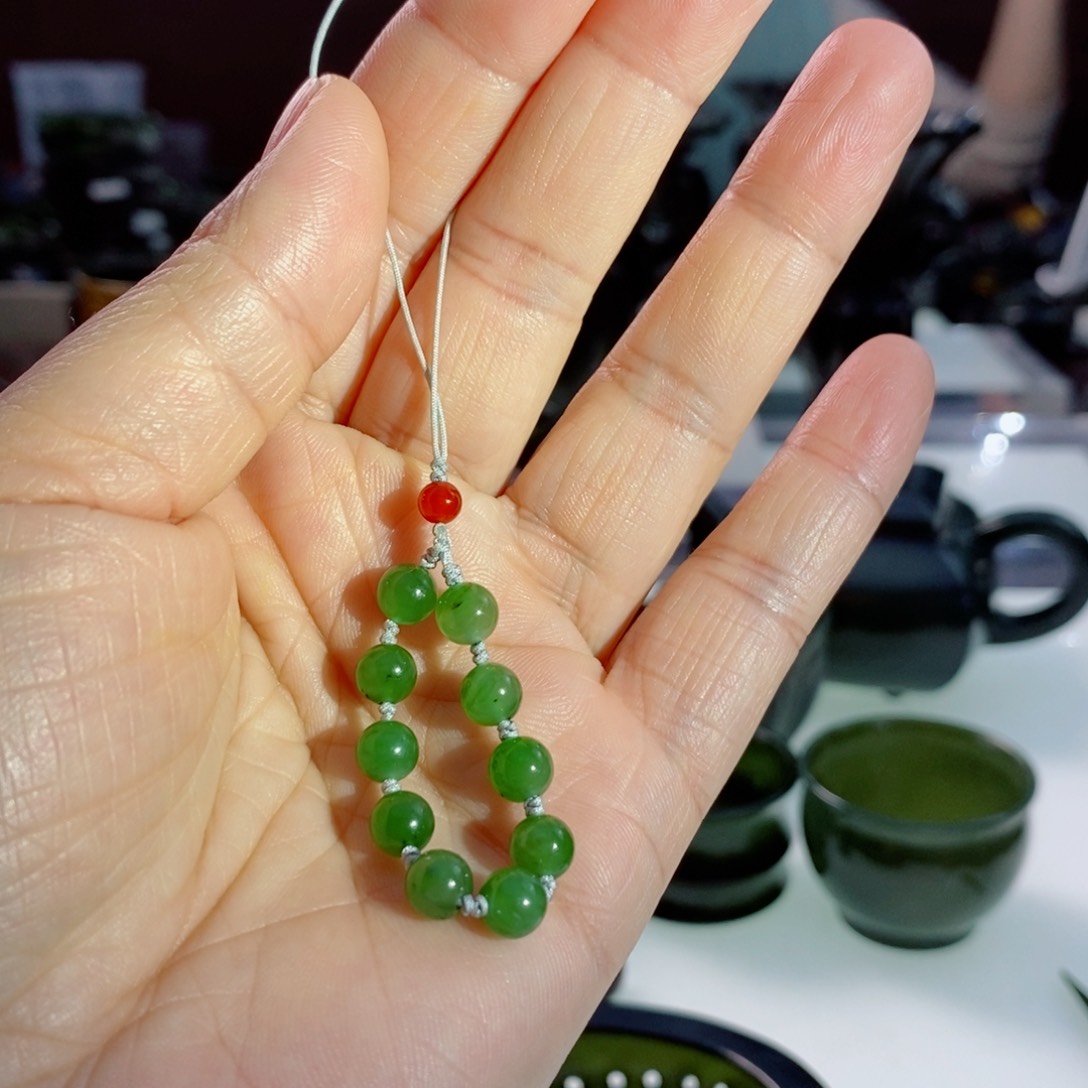 和田玉（碧玉）挂件未镶嵌