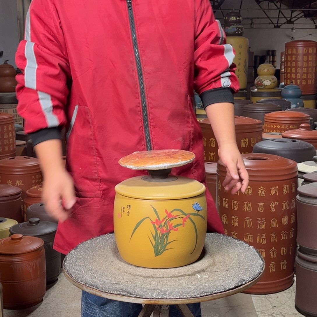 紫砂茶叶罐茶叶罐