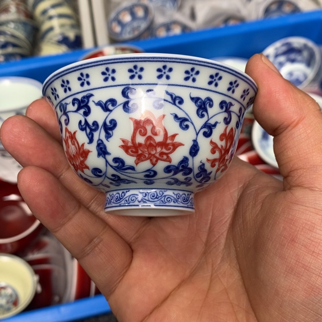 景德镇当代工艺品70毫升小的