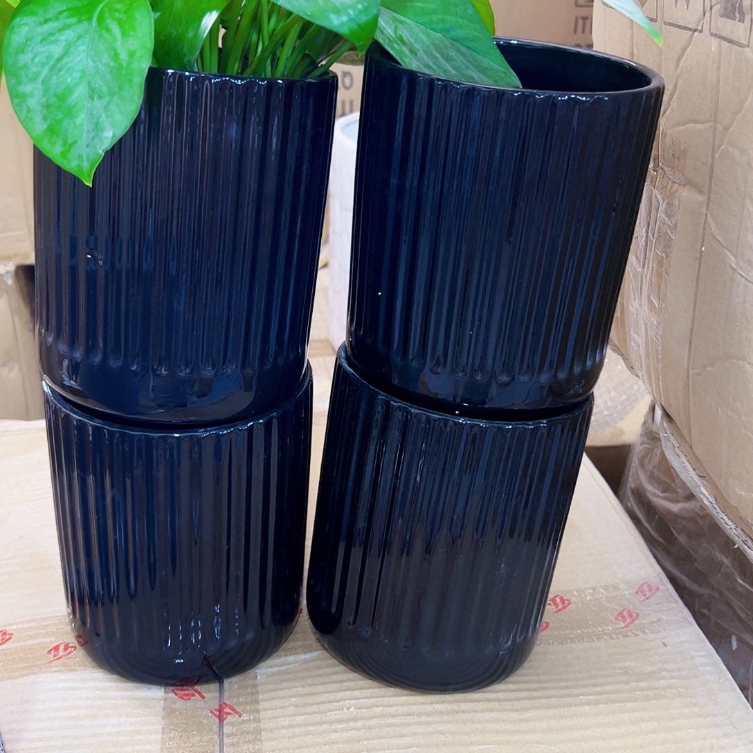 有孔，外贸尾单陶瓷花盆凑单10米包邮