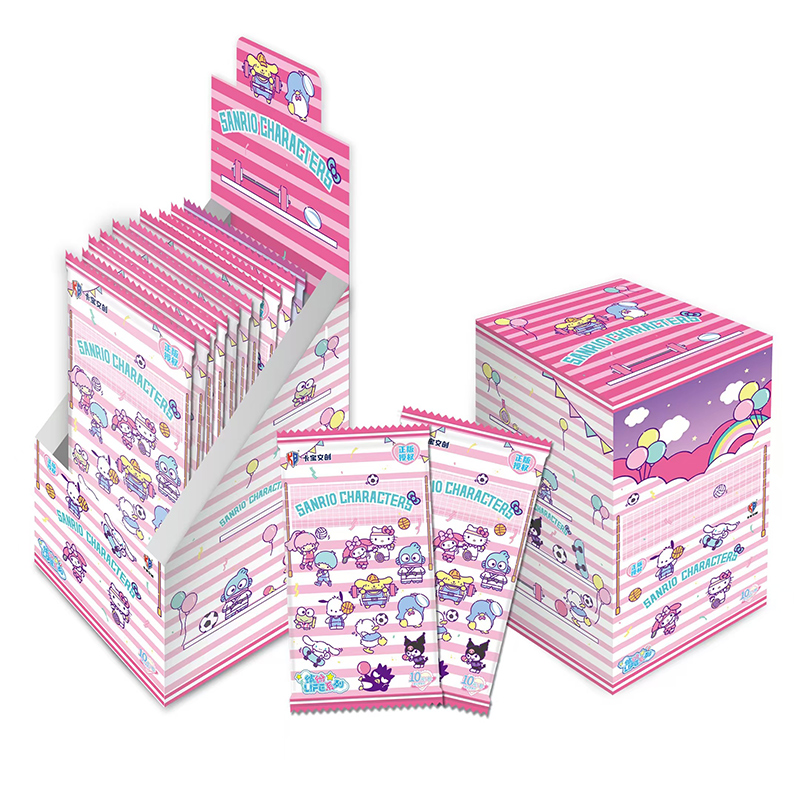 【五包角色车】卡宝文创三丽鸥派对plan第二弹十元包卡牌（默认代拆）