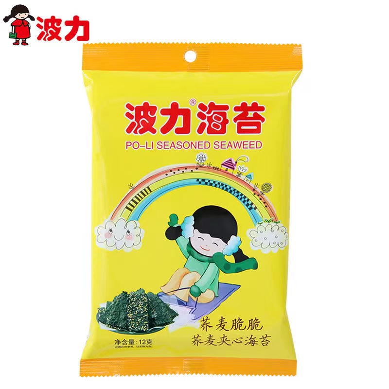 波力海苔夹心荞麦脆脆12克