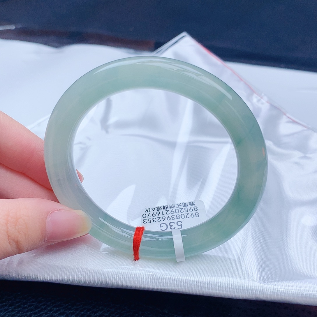 翡翠未镶嵌手镯缅甸天然翡翠A货手镯