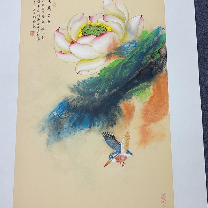 国画纯手绘国画作品