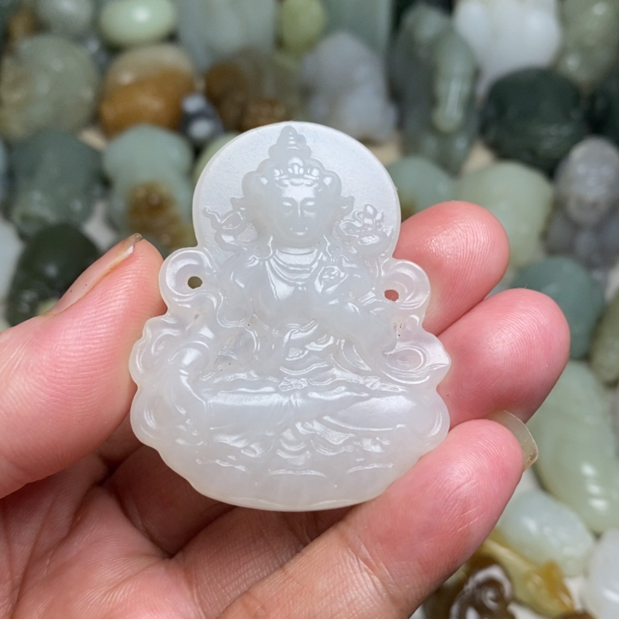 【闪购商品】和田玉未镶嵌挂件