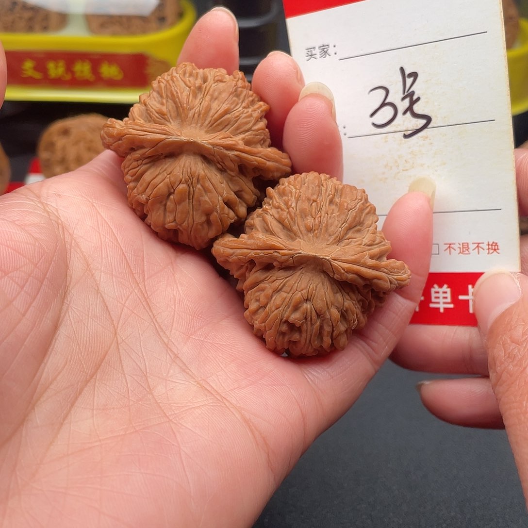 文玩核桃吊坠四座楼44