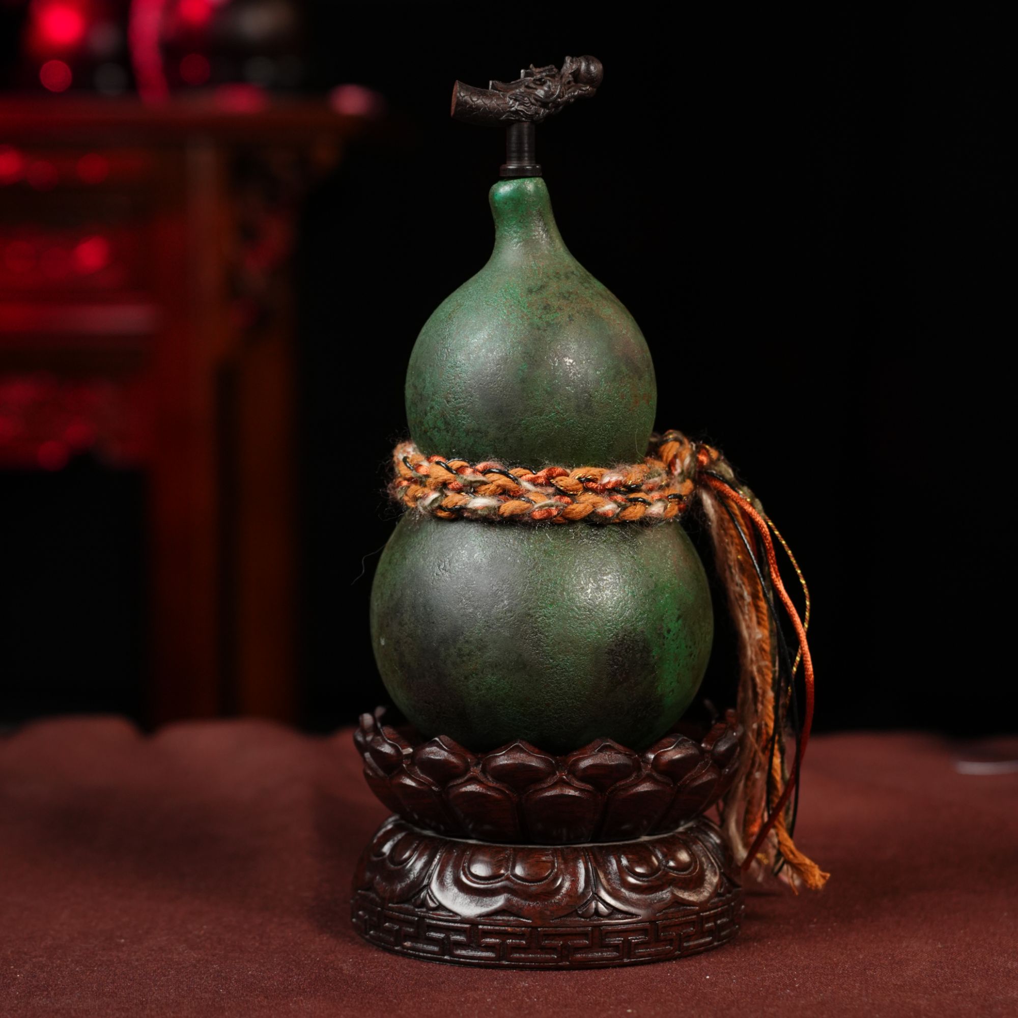 S23老君丹炉款神话级大漆酒葫芦