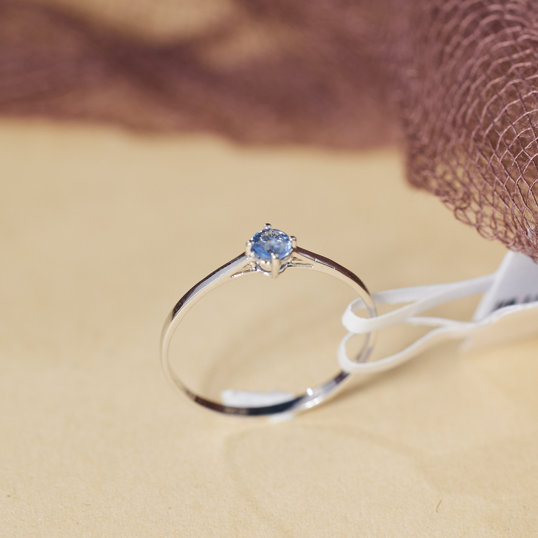 【歪歪】悠野*蓝宝石戒指*18K金镶嵌U8496